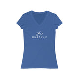 Quadrad Women's Jersey Short Sleeve V-Neck Tee