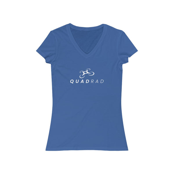 Quadrad Women's Jersey Short Sleeve V-Neck Tee