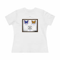 Butterfly Plus Collection Women's Premium Tee for Drone enthusiasts