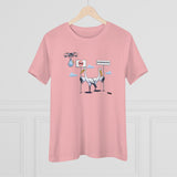 Storks on strike Women's Premium Tee for Drone enthusiasts