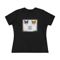 Butterfly Plus Collection Women's Premium Tee for Drone enthusiasts