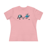 Drone family Women's Premium Tee for Drone enthusiasts