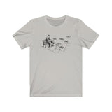 Feeding drones at the park Unisex Jersey Short Sleeve Tee