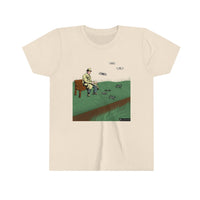 Feeding Drones at the Park Youth Short Sleeve Tee