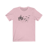 Feeding drones at the park Unisex Jersey Short Sleeve Tee