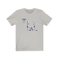 Storks on strike Unisex Jersey Short Sleeve Tee