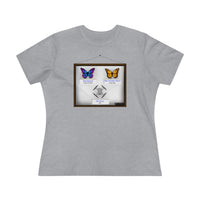 Butterfly Plus Collection Women's Premium Tee for Drone enthusiasts