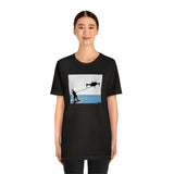 Drone Water Skiing Unisex Jersey Short Sleeve Tee