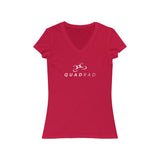 Quadrad Women's Jersey Short Sleeve V-Neck Tee