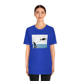 Drone Water Skiing Unisex Jersey Short Sleeve Tee