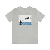 Drone Water Skiing Unisex Jersey Short Sleeve Tee