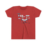 Storks on Strike Youth Short Sleeve Tee