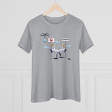 Storks on strike Women's Premium Tee for Drone enthusiasts