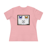 Butterfly Plus Collection Women's Premium Tee for Drone enthusiasts