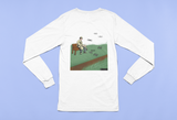 Feeding drones at the park Unisex Jersey Long Sleeve Tee